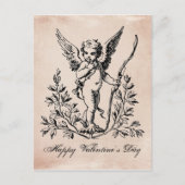  Franse Valentijn cherub briefkaart (Voorkant)