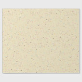 Franse Vanilla Ice Cream Cadeaupapier (Vlak)