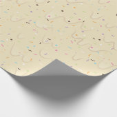 Franse Vanilla Ice Cream Cadeaupapier (Hoek)