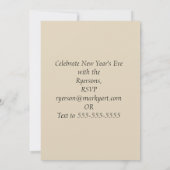 Franse Varkens vieren het nieuwjaar  Kaart (Achterkant)