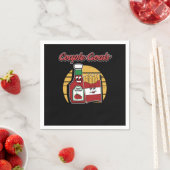 Franse veeggrolbozen schimmige aardappelpuns wedde servet (Insitu)