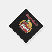 Franse veeggrolbozen schimmige aardappelpuns wedde servet (Hoek)