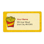 Franse veerboten etiket (Voorkant)