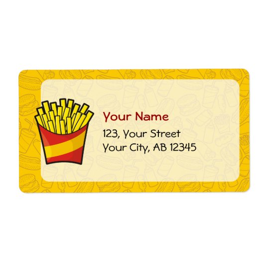 Franse veerboten etiket (Voorkant)