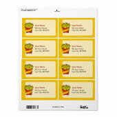 Franse veerboten etiket (Full Sheet)