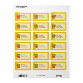 Franse veerboten etiket (Full Sheet)