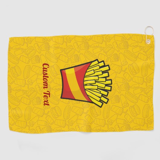 Franse veerboten golfhanddoek (Horizontaal)