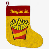 Franse veerboten grote kerstsok (Voorkant)