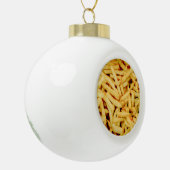 Franse veerboten keramische bal ornament (Links)
