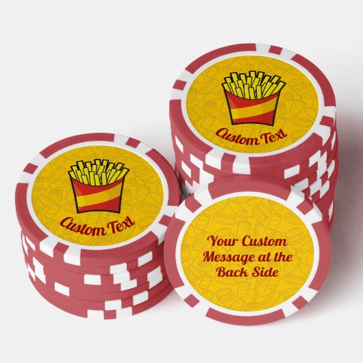 Franse veerboten poker chips (Opstapeling)