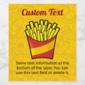 Franse veerboten wijn etiket (Enkel label)