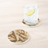 Franse veerboten zandsteen onderzetter (Zijkant)