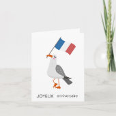 Franse Verjaardag Kaart - Joyeux anniversaire (Voorkant)