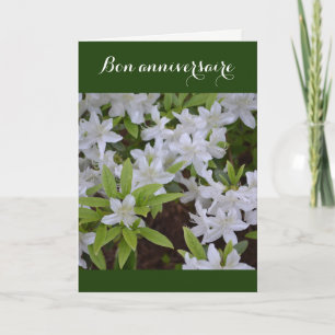 Franse verjaardag Kaart voor Vrouw vriend