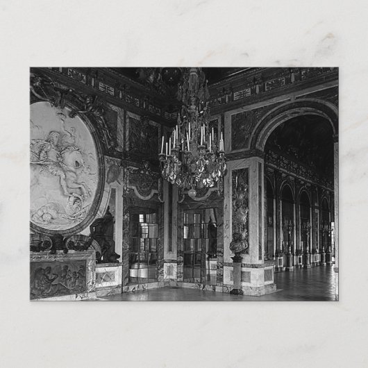 -Franse Versailles-paleis: oorlogshal Briefkaart (Voorkant)