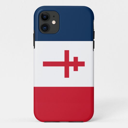 Franse verzetsvlag Franse oorlogssymbool kruis Case-Mate iPhone Case (Achterkant)