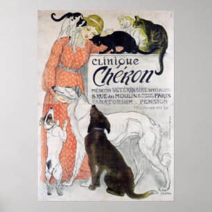 franse veterinaire kliniek poster