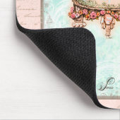 Franse Victoriaans Cupcake-stijl Muismat (Hoek)