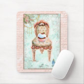 Franse Victoriaans Cupcake-stijl Muismat (Met muis)