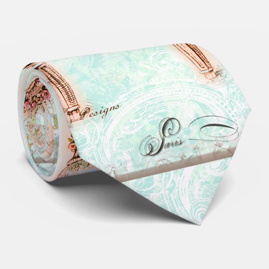 Franse Victoriaans Cupcake-stijl Stropdas (Opgerold)