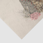  Franse Victoriaans lente Petten Decoupage Tissuepapier (Detail)