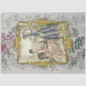 Franse Victoriaanse Kustmode Decoupage Tissue  Tissuepapier (Voorkant)