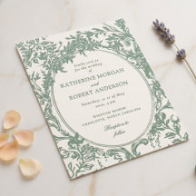 Franse Vintage Elegante Bloemen
