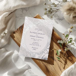 Franse Vintage Elegante Bloemenbruiloft Folie Uitnodiging<br><div class="desc">Ons "Franse Bloemen" collectie is voorzien van waterverf bloemen in blauw tinten en folie in verschillende kleuren met gemakkelijk aanpasbare lettertypen voor een perfect sierlijke tuin bruiloft. Kijk in onze winkel voor meer artikelen van dit collectie. Neem contact met ons op als u speciale verzoeken heeft via e-mail of chat...</div>