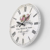 Franse Vintage Grote Klok (Hoek)