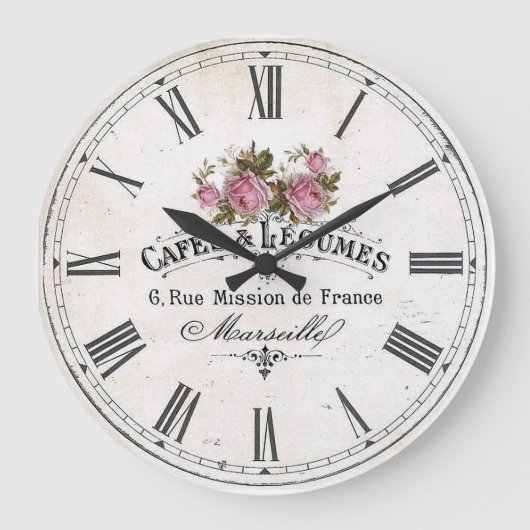 Franse Vintage Grote Klok (Voorkant)