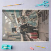 Franse Vintage Reizende Muizen Decoupage Tissuepapier (Craft)