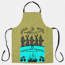 Franse Vintage Sardine Keuken