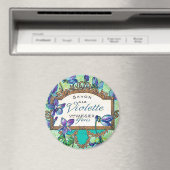 Franse violette parfummagneet Magneet (Insitu (Vaatwasser))