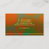 Franse visitekaartjes voor de bakkerij (Achterkant)