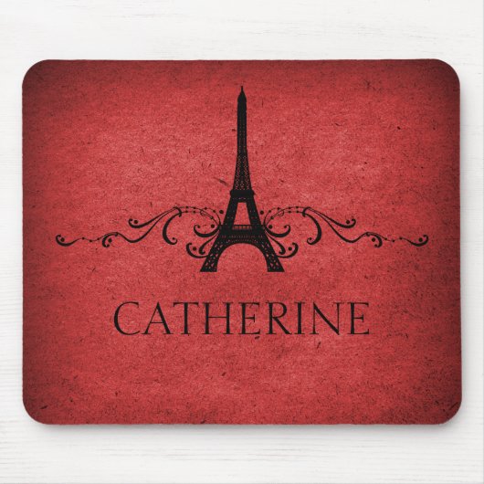 Franse Vlaamse Mousepad, rood Muismat (Voorkant)