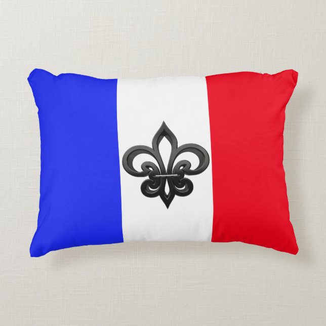 Franse vlag accent kussen (Voorkant)