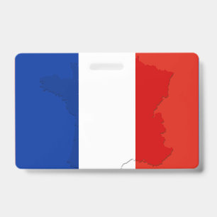 Franse vlag badge