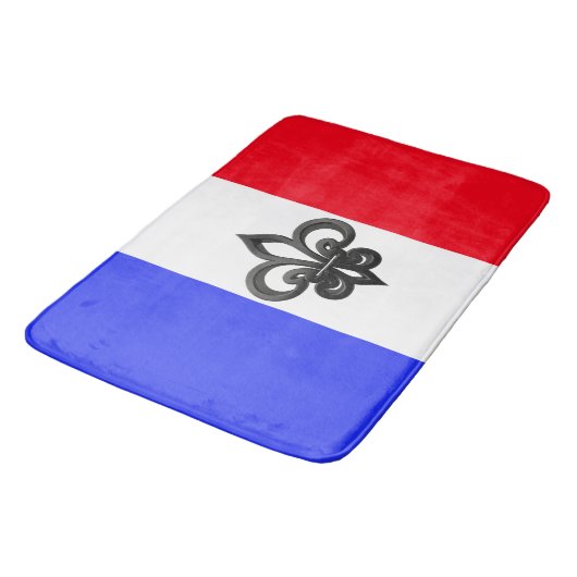 Franse vlag badmat (Gekanteld)