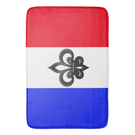 Franse vlag badmat (Voorkant Verticaal)