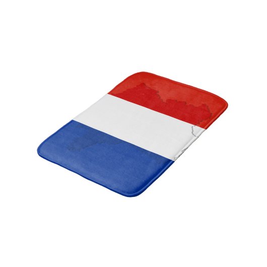 Franse vlag badmat (Gekanteld)