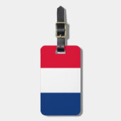 Franse vlag bagagelabel (Voorkant verticaal)