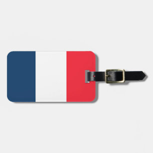 Franse vlag bagagelabel