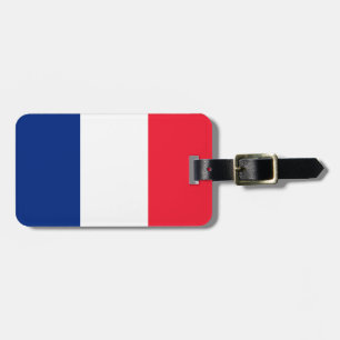 Franse vlag bagagelabel