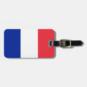 Franse vlag bagagelabel (Voorkant horizontaal)