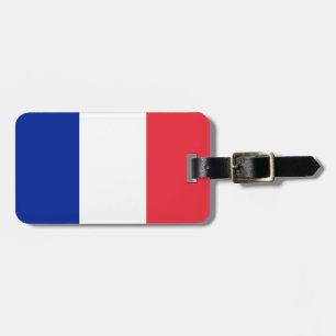 Franse vlag bagagelabel