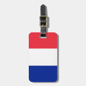 Franse vlag bagagelabel (Voorkant verticaal)