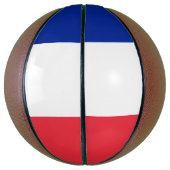 Franse vlag basketbal (Verticaal)