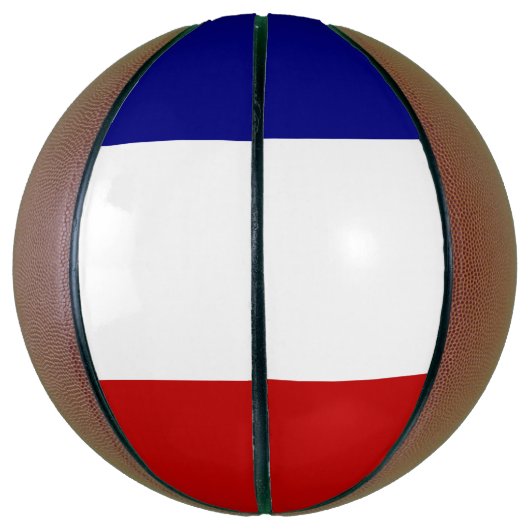 Franse vlag basketbal (Verticaal)