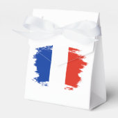 Franse vlag bedankdoosjes (Voorkant Zijde)