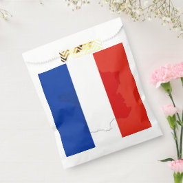 Franse vlag bedankzakje